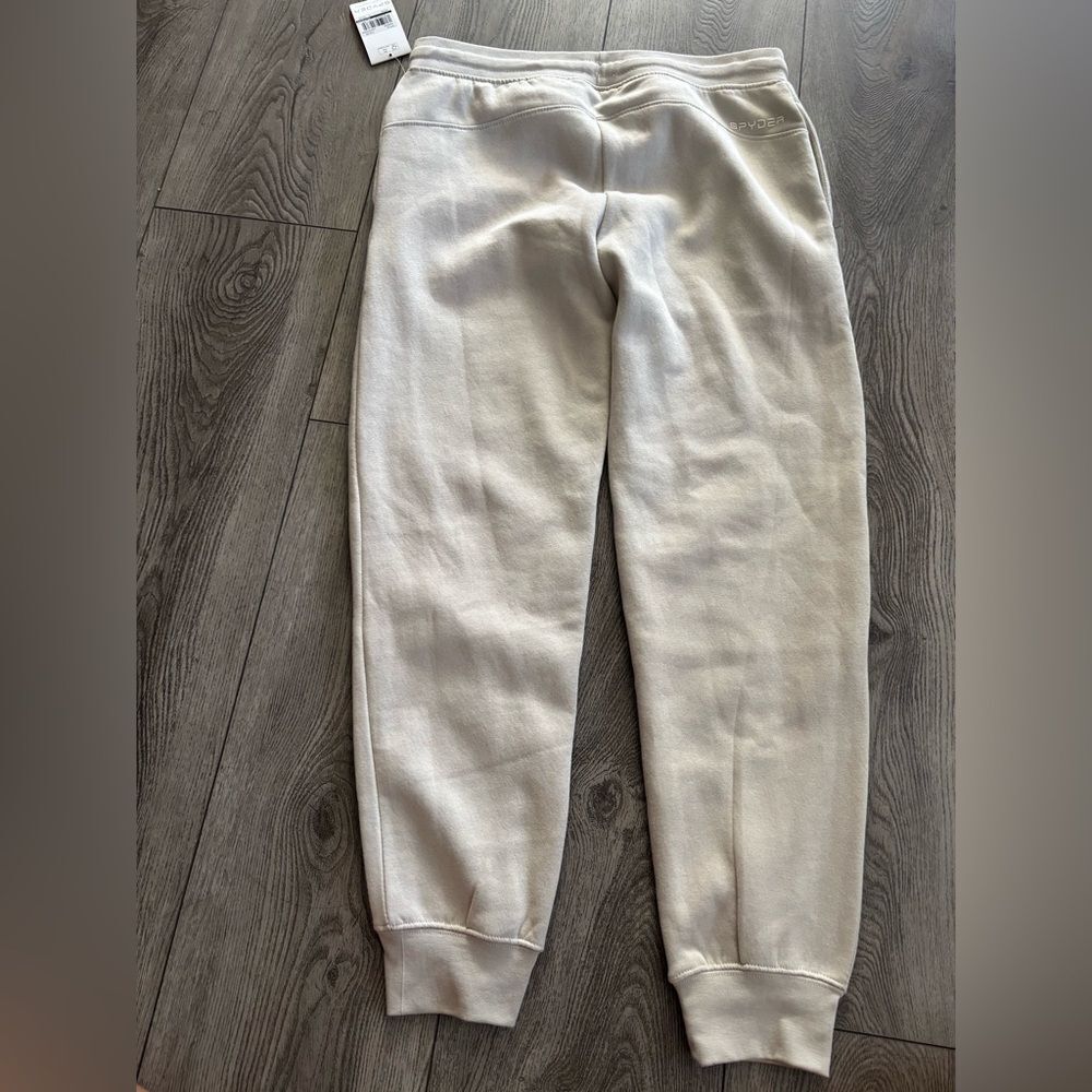 Spyder woman’s Cream Sweatpants - Picture 2 of 8